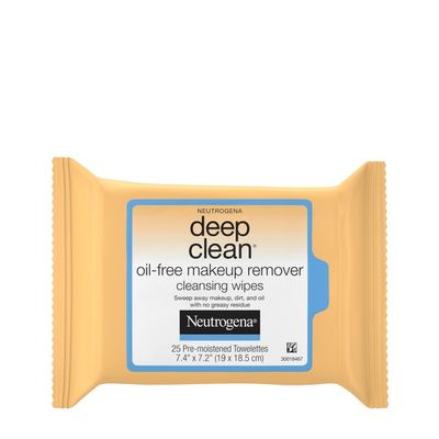 Neutrogena® Deep Clean Oil-Free Makeup Remover Cleansing Wipes