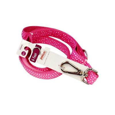 Petco Pink & White Dotted Dog Leash