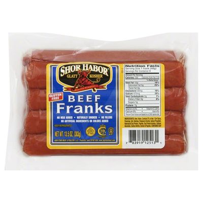 Shor Habor Franks, Beef
