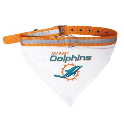 Pets First Small NFL Miami Dolphins Pet Collar Bandana