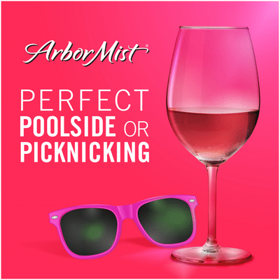 Arbor Mist Raspberry Pink Moscato Fruit Wine