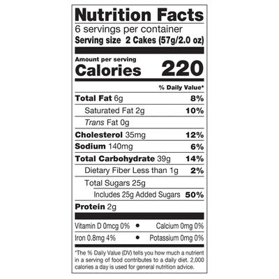 Tastykake Butterscotch Krimpets Cakes