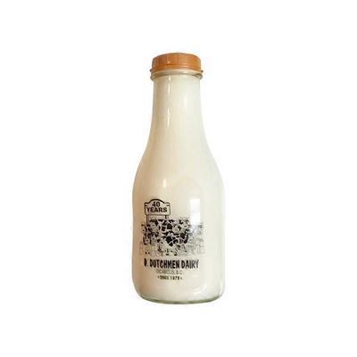DD Glass Bottle 3.25% Buttermilk