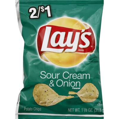 Lay's Lays Sour Cream and Onion 1.125 Oz (1.125 oz) - Instacart