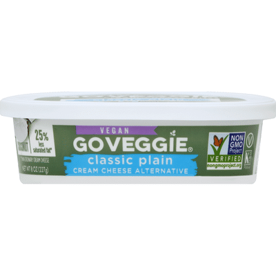 Go Veggie! Cream Cheese Alternative, Vegan, Classic Plain