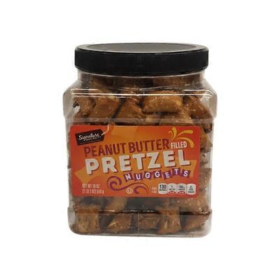 Signature Kitchens Pretzel, Peanut Butter Filled, Nuggets