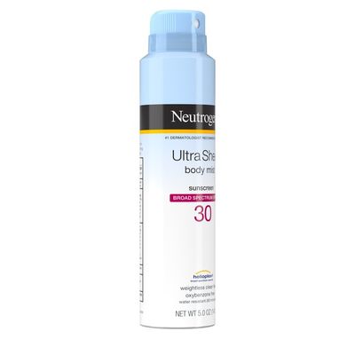 Neutrogena® Ultra Sheer Body Mist Sunscreen Spray Broad Spectrum SPF 30