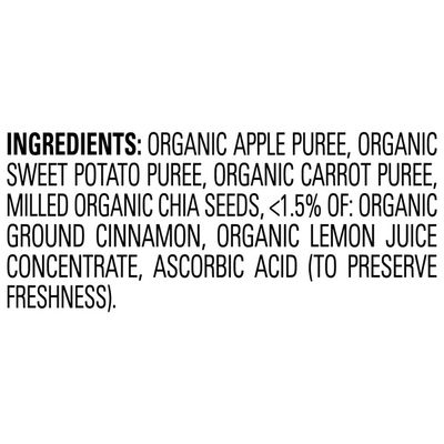 Happy Tot Apples, Sweet Potatoes, Carrots & Cinnamon + Super Chia