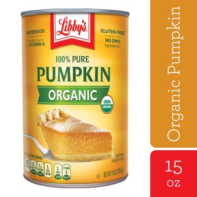 Libby's 100% Pure Organic Canned Pumpkin
