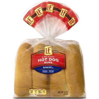 L'oven Fresh Hot Dog Buns