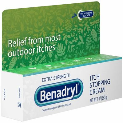 Benadryl Itch Stopping Cream, Extra Strength