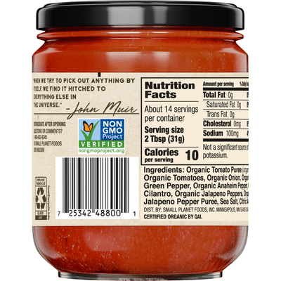 Muir Glen Salsa, Garlic Cilantro
