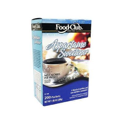 Food Club Aspartame Sweetener