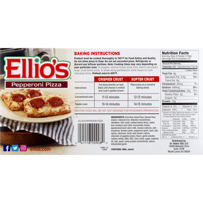 Ellio's Pizza, Pepperoni