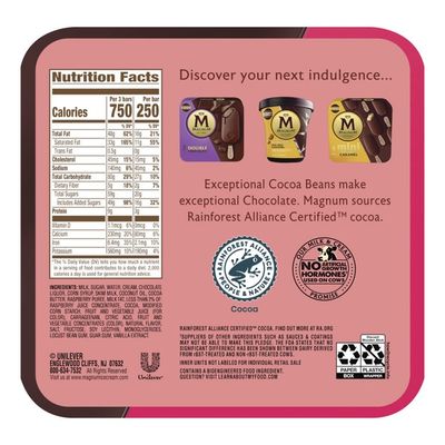 Magnum Ice Cream Bars Double Raspberry