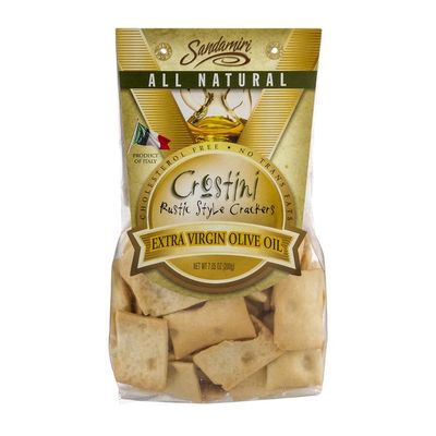 Sandamiri Crostini Rustic Style Crackers Extra Virgin Olive Oil