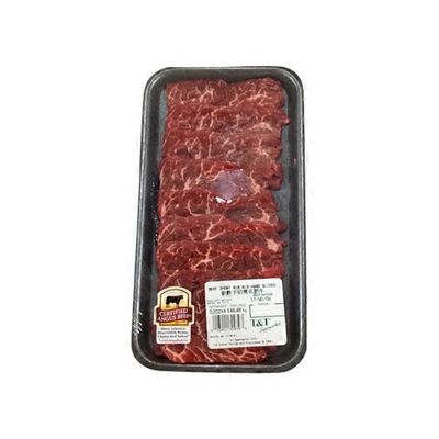 Hand Sliced Boneless Skinless Beef Short Ribs