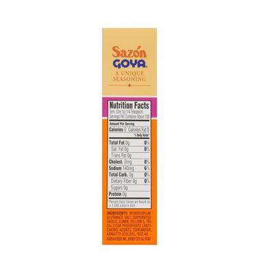 Goya Sazón Seasoning with Coriander & Annatto