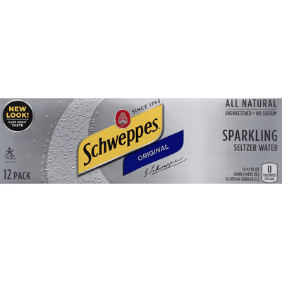 Schweppes Sparkling Seltzer Water Original