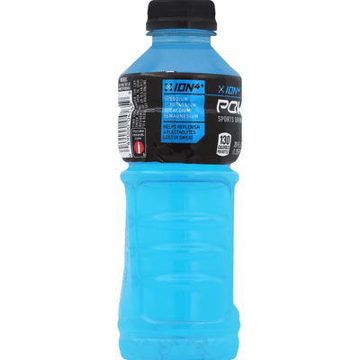 Powerade Mountain Berry Blast, Ion4 Electrolyte Enhanced Fruit Flavored Sports Drink W/ Vitamins B3, B6, And B12, Replenish Sodium, Calcium, Potassium, Magnesium