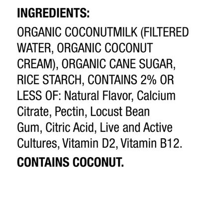 So Delicious Dairy Free Vanilla Coconut Milk Yogurt