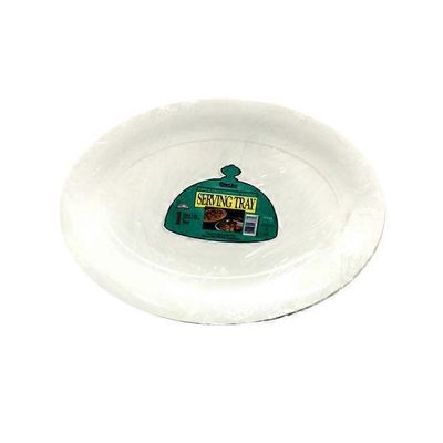 CaterLine Extra Heavyweight Plastic Serving Tray 16" x 11"