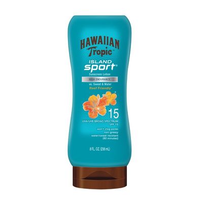 Hawaiian Tropic Island Sport Lotion Sunscreen Broad Spectrum
