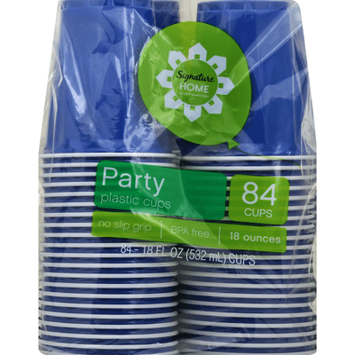 Signature Home Party Plastic Cups