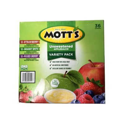 Mott's Vp Unsweetened Applesauce