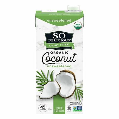 So Delicious Dairy Free UHT Unsweetened Coconut Milk