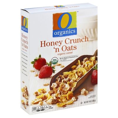 O Organics Honey Crunch N Oats Organic Cereal 14 Oz Instacart