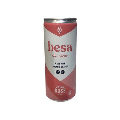 Besa mi Vino Organic Canned Rose