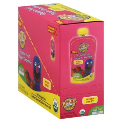 Earth's Best Sesame Street Mixed Berry Organic Fruit Yogurt Smoothie