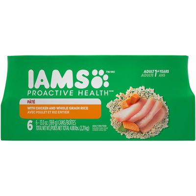 IAMS ProActive Health Pâté with Chicken & Whole Grain Rice Adult Dog Food
