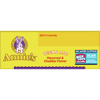 Annie's Organic Vegan Mac Cheddar Flavor Pasta and Sauce