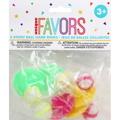 Unique Rings, Game, Sticky Ball