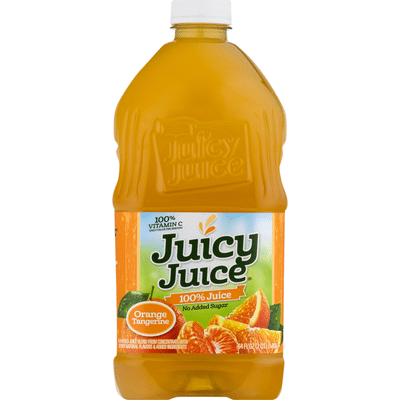 Juicy Juice 100% Juice, Orange Tangerine (64 oz) - Instacart