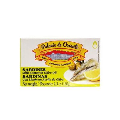 Palacio De Oriente Sardines with Lemon in Olive Oil