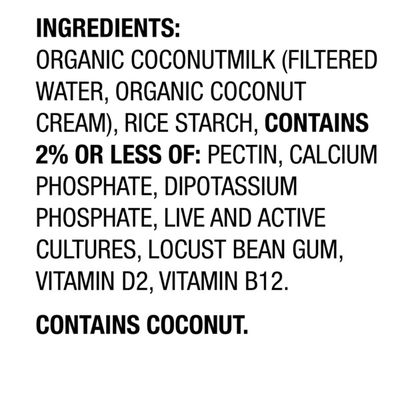 So Delicious Dairy Free Unsweetened Plain Coconut Milk Yogurt