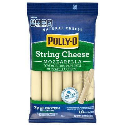 Polly-O String Cheese Mozzarella Cheese Snacks