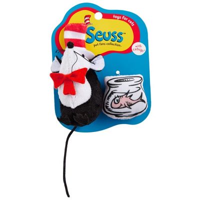 Dr. Seuss Cat In The Hat Mouse Toys For Cats