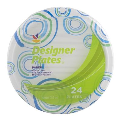 SB Designer Paper Plates - 24 CT