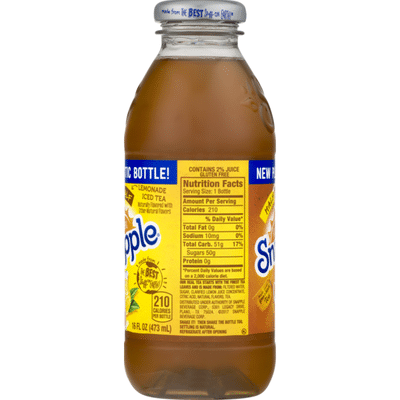 Snapple Half 'n Half Lemonade Iced Tea