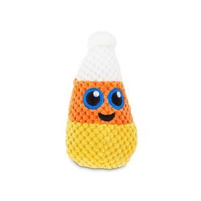 6" Halloween Candy Corn Cat Toy