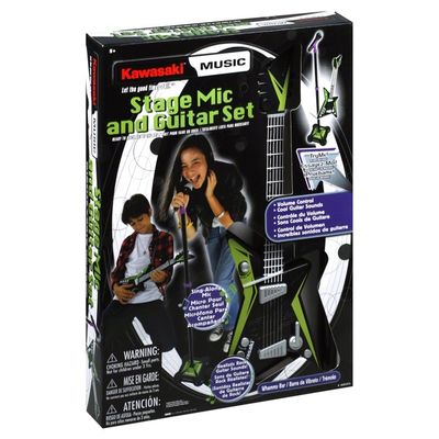 Kawasaki Stage Mic and Guitar Set