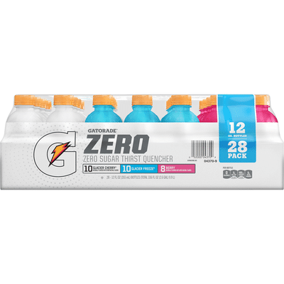 Gatorade Thirst Quencher, Zero Sugar, Glacier Cherry/Glacier Freeze ...