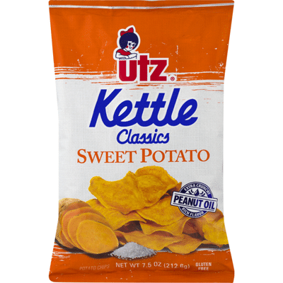 Utz Kettle Classics Sweet Potato Crunchy Potato Chips 7 5 Oz Instacart