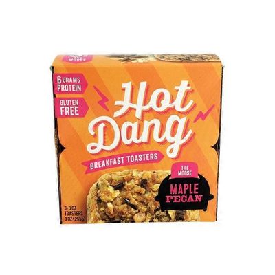 Hot Dang Maple Pecan Breakfast Toasters