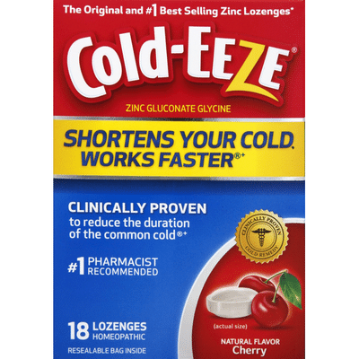 Cold-Eeze Zinc, Lozenges, Cherry