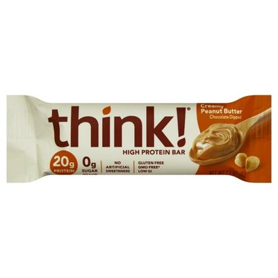 think! High Protein Bar, 20g Protein, Creamy Peanut Butter